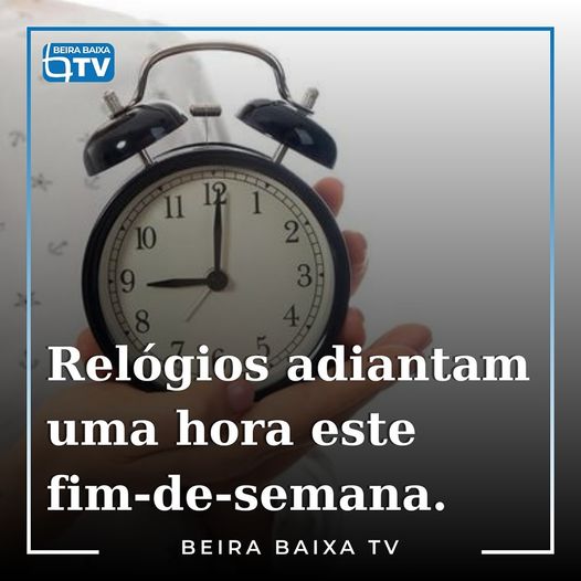 Hora muda na madrugada de sábado para domingo