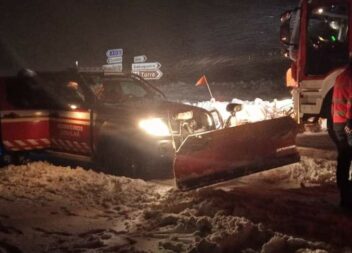 Motociclistas resgatados da Serra da Estrela