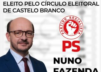 Nuno Fazenda, do PS, eleito deputado pelo círculo eleitoral de Castelo Branco