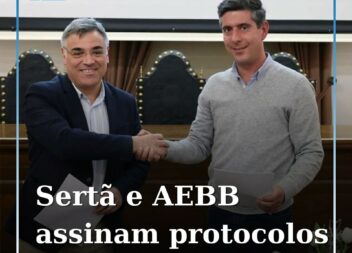 O Município da Sertã assinou dia 29 de fevereiro, o protocolo com a AEBB – Assoc