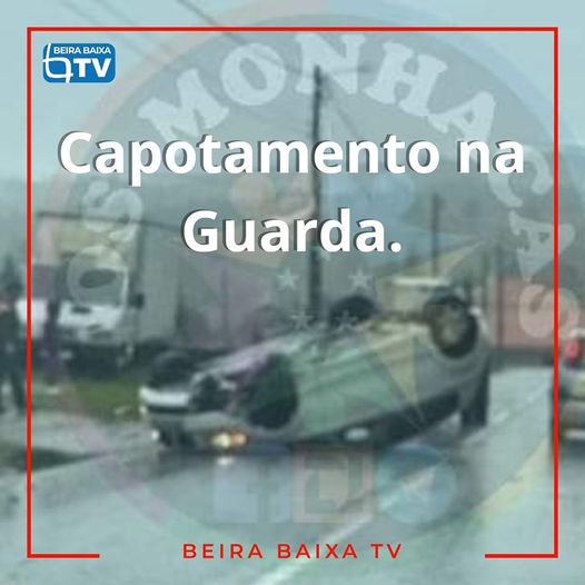 O alerta para um despiste seguido de capotamento em Vila Fernando