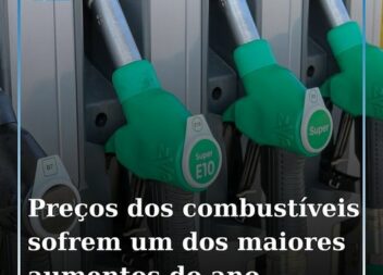 Os preços dos combustíveis deverão registar, no início da próxima semana