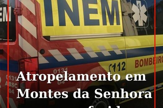 Um homem foi atropelado por uma máquina agrícola esta manhã de Sábado