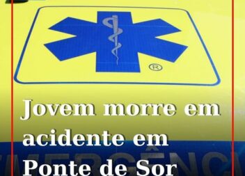 Um jovem motociclista, de 20 anos