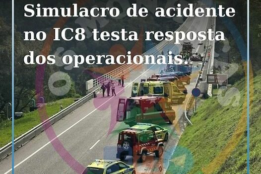 Um simulacro testou este sábado a resposta operacional de várias entidades a um