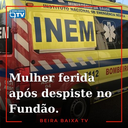 Uma mulher de 52 anos ficou ferida na sequência de um despiste de um veículo lig