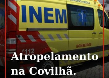 Uma pessoa ficou ferida esta quarta-feira depois de ter sido atropelada na Rua C