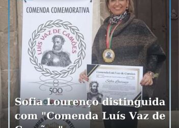 A albicastrense Sofia Lourenço, presidente da Associação Mais Lusofonia