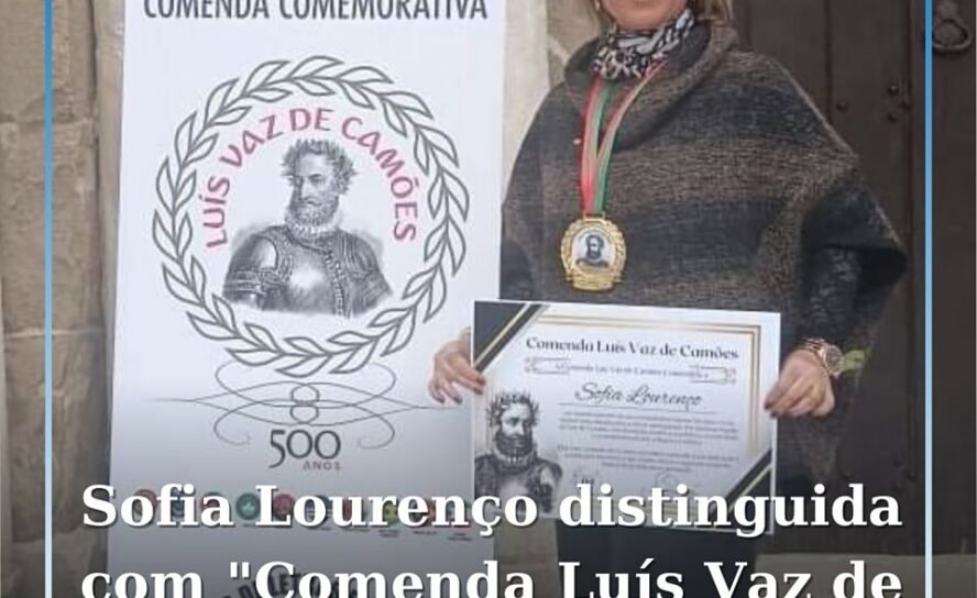 A albicastrense Sofia Lourenço, presidente da Associação Mais Lusofonia