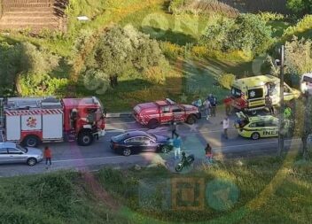 Acidente no Tortosendo provoca quatro feridos