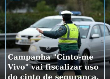 Autoridades fiscalizam uso do cinto de segurança e cadeirinhas para bebés