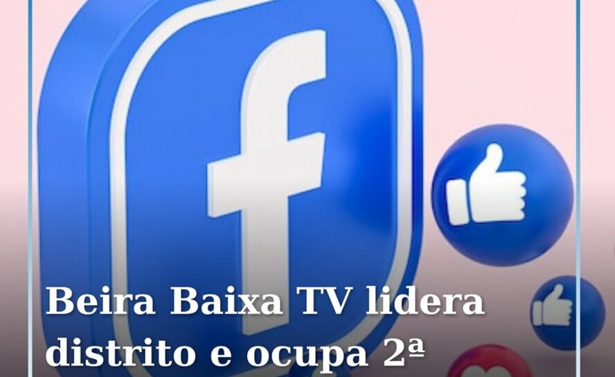 Beira Baixa TV é o 2º órgão de comunicação com mais seguidores na Região Centro.