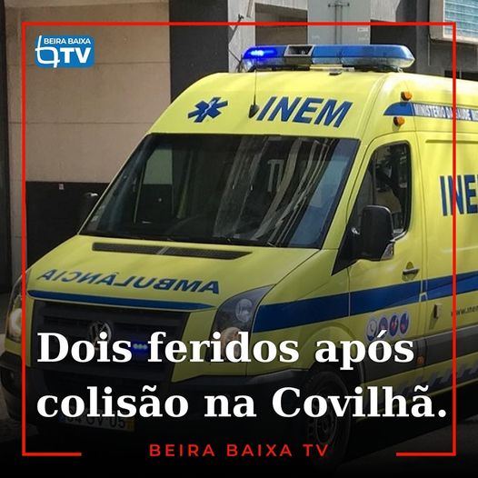 Colisão na Covilhã origina dois feridos