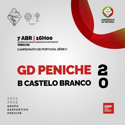 Peniche 2 Benfica e Castelo Branco 0