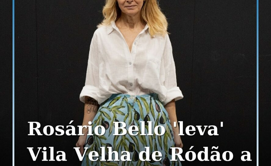 Rosário Bello apresenta 'Saias' em Itália