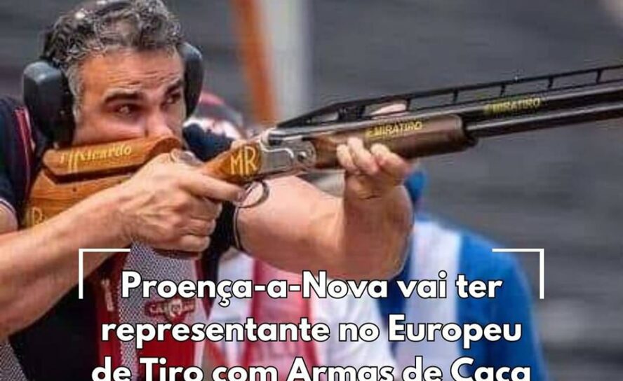Tiago Afonso vai ser um dos três atletas da Seleção Nacional no Europeu de Tiro