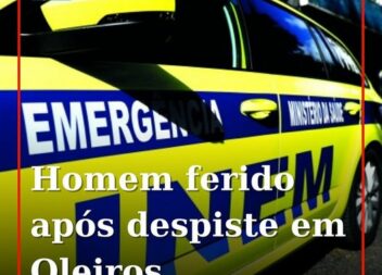 Um homem de 50 anos ficou ferido após o veículo ligeiro de passageiros em que se