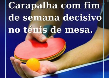 A Associação Cultural e Desportiva da Carapalha (ACDC) abraçou a modalidade de T