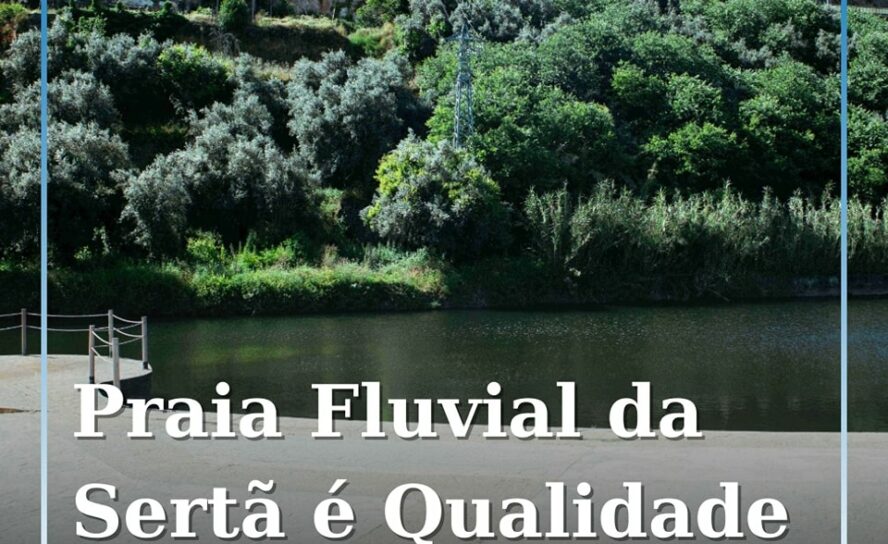 A Praia Fluvial da Ribeira Grande, na Sertã