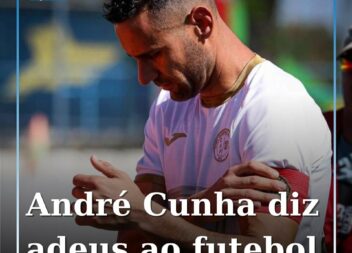 André Cunha despede-se dos relvados
