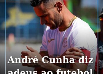 André Cunha despede-se dos relvados