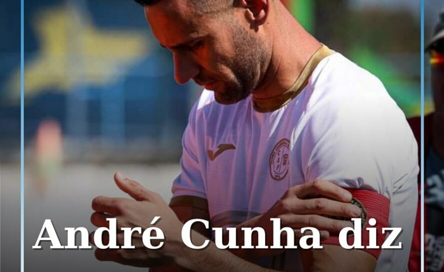André Cunha despede-se dos relvados