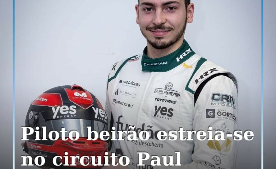 António Correia vai disputar a segunda prova da Caterham Motorsport Iberia