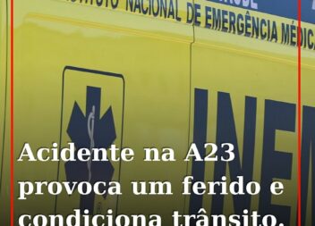 Colisão entre automóvel e pesado faz um ferido
