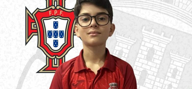 David Coelho convocado para a Seleção Nacional Sub 13 Futsal