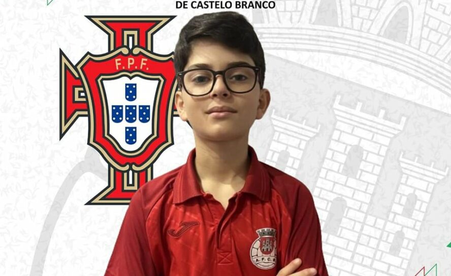 David Coelho convocado para a Seleção Nacional Sub 13 Futsal