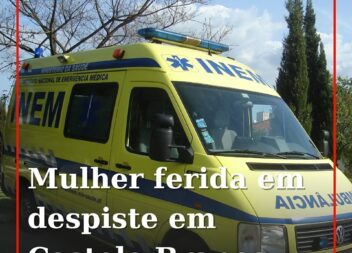 Despiste provoca ferimentos em mulher