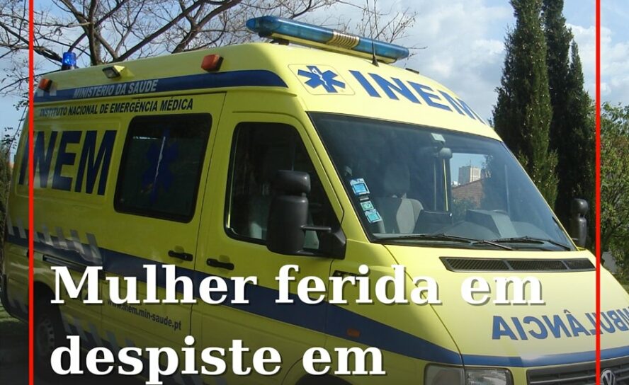 Despiste provoca ferimentos em mulher
