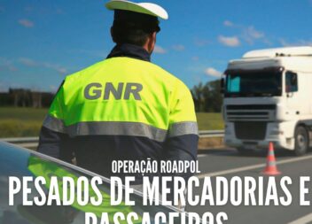 GNR inicia Operação “RoadPol – Pesados de mercadorias e passageiros”