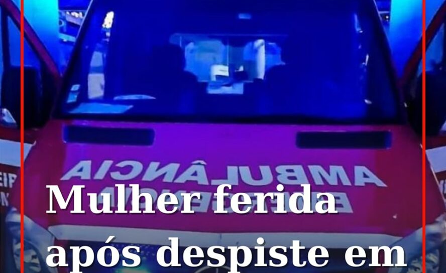Mulher ferida após despiste rodoviário