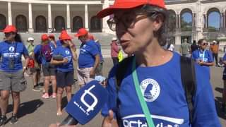 Nos Caminhos da Fé: Peregrinos Grupo Desportivo da Mata chegam ao Santuário de F