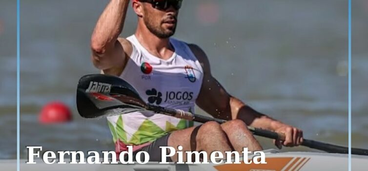 O canoísta português Fernando Pimenta arrecadou hoje a terceira medalha de ouro