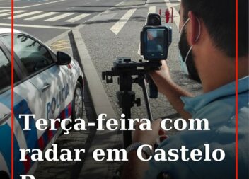 PSP instala radar de controlo de velocidade