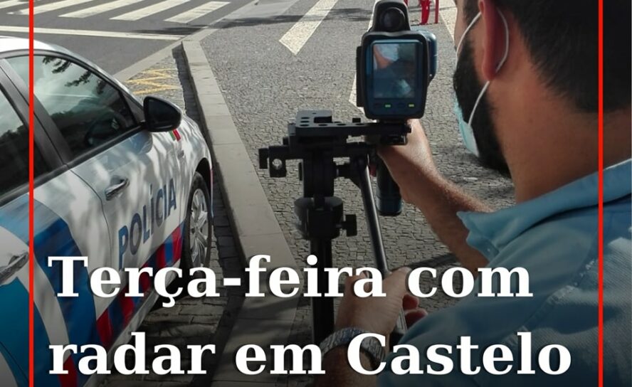 PSP instala radar de controlo de velocidade