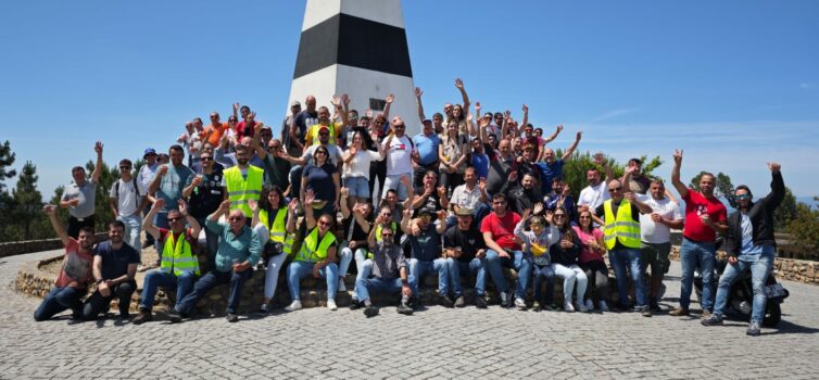 “Passeio das Bonitas – Chapas Amarelas” juntou mais de cinquenta motas em Vila d