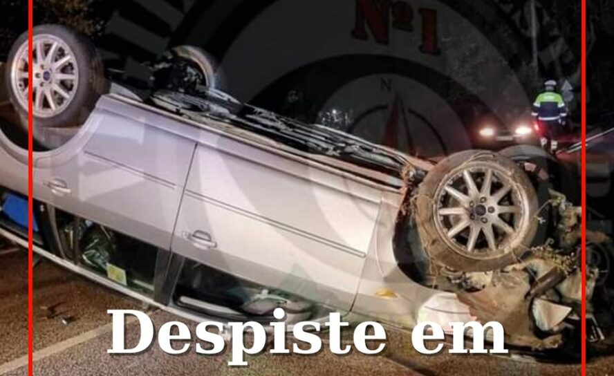 Um ferido após despiste em Castelo Branco