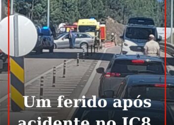 Um homem de 67 anos sofreu ferimentos leves depois do veículo ligeiro de passage