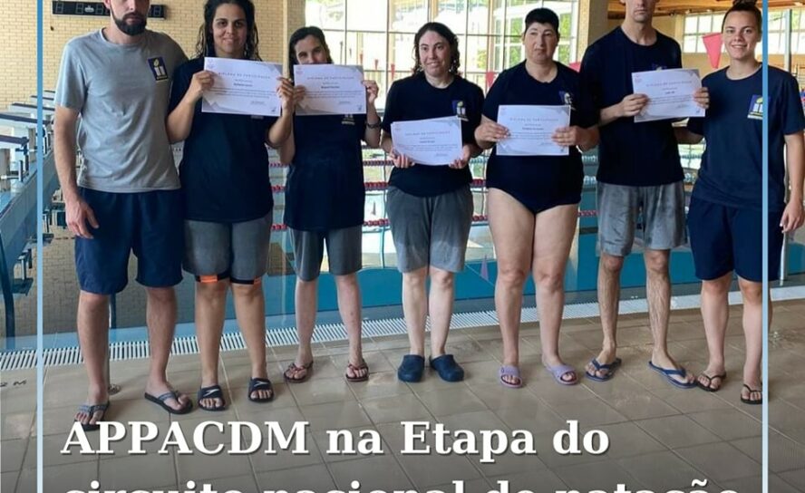 APPACDM de Castelo Branco na Etapa do Circuito Nacional de Natação do Special Ol