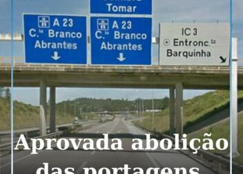 Abolição das portagens aprovada na especialidade