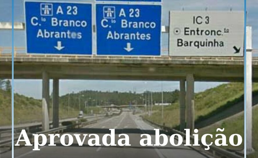 Abolição das portagens aprovada na especialidade