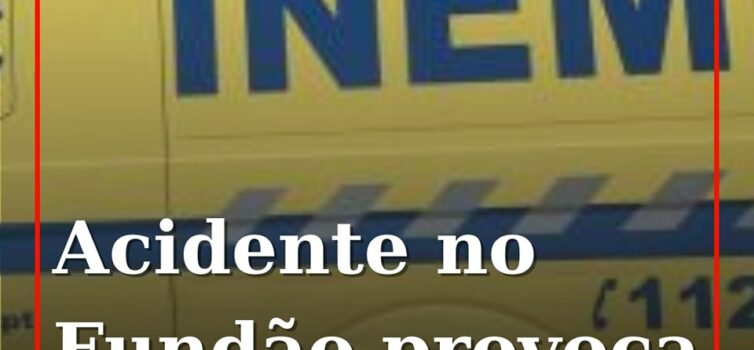 Colisão origina três feridos