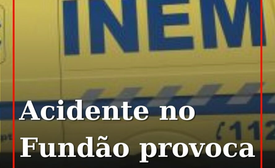 Colisão origina três feridos