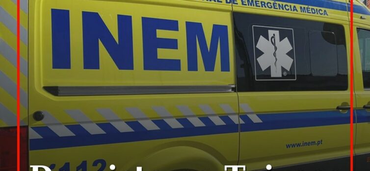 Despiste de automóvel fere jovem