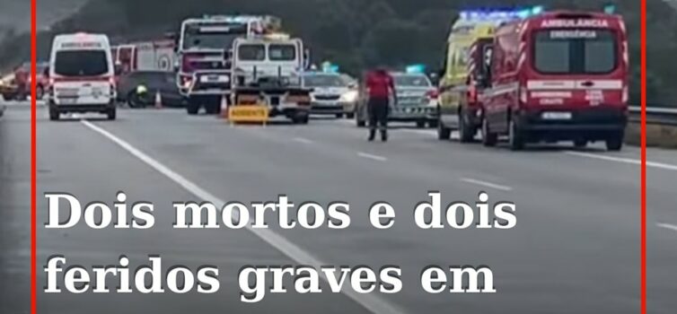 Duas pessoas morreram e outras duas ficaram gravemente feridas
