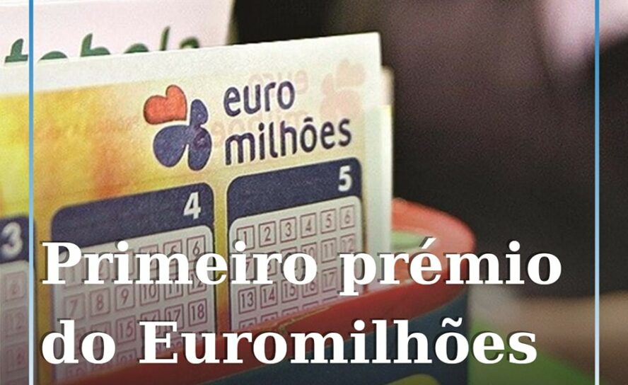 Feliz contemplado leva para casa jackpot de 213 milhões de euros