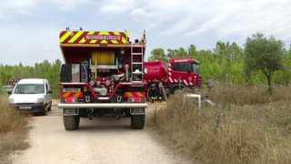 Incêndio Deflagra em Santo André das Tojeiras